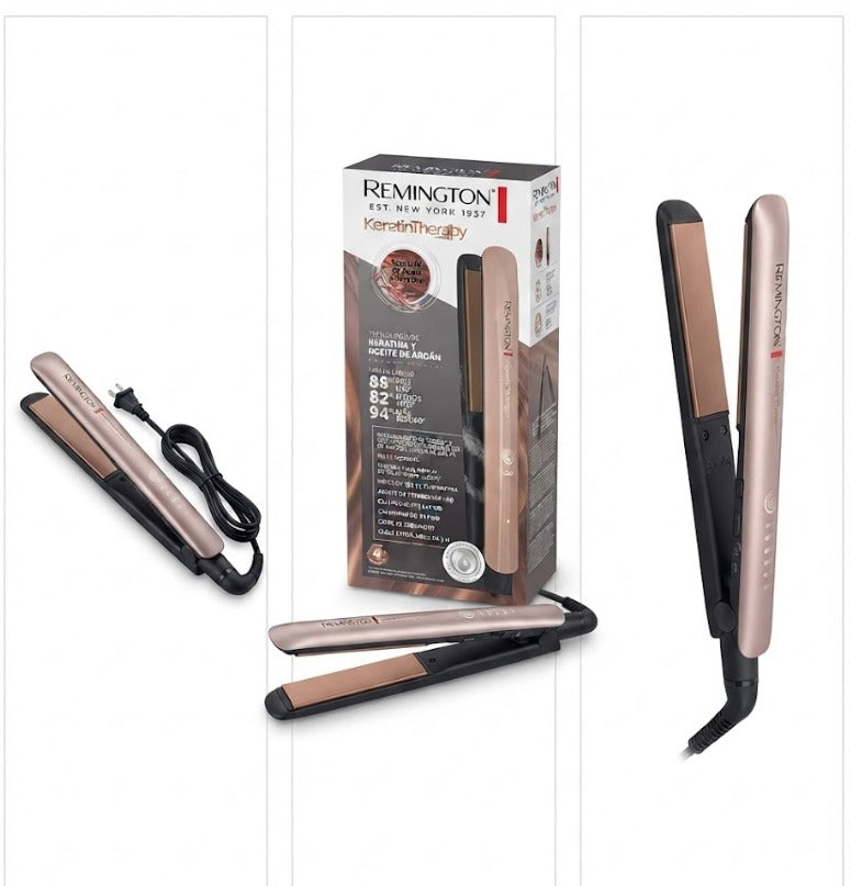 Plancha de Cabello Remington Keratina