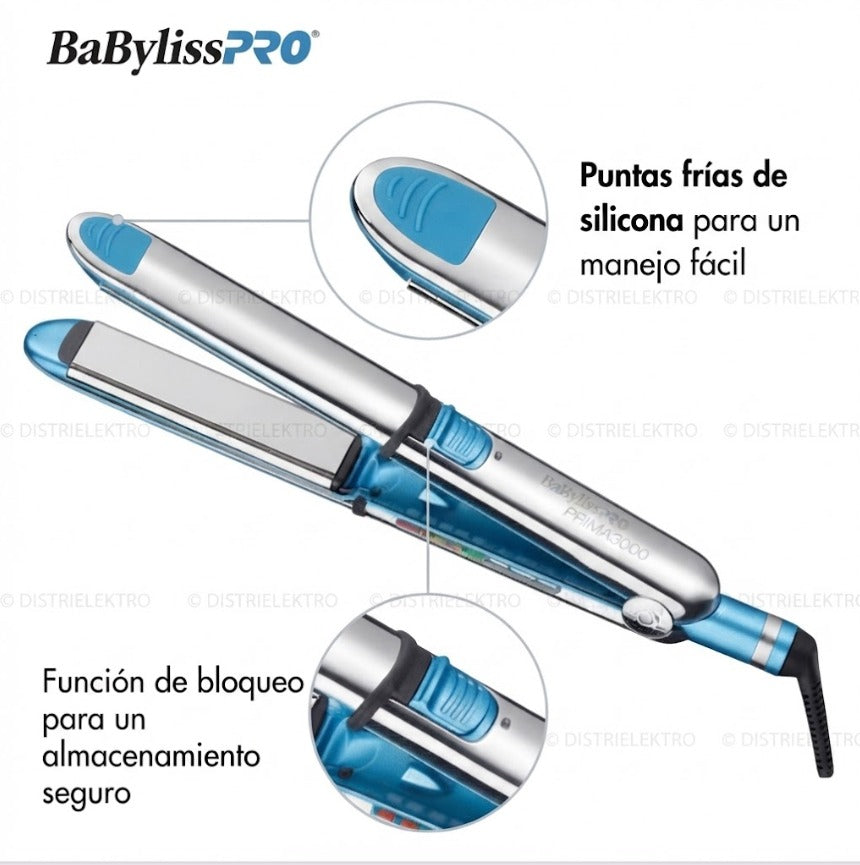 Plancha de Cabello BaByliss Optima 3000