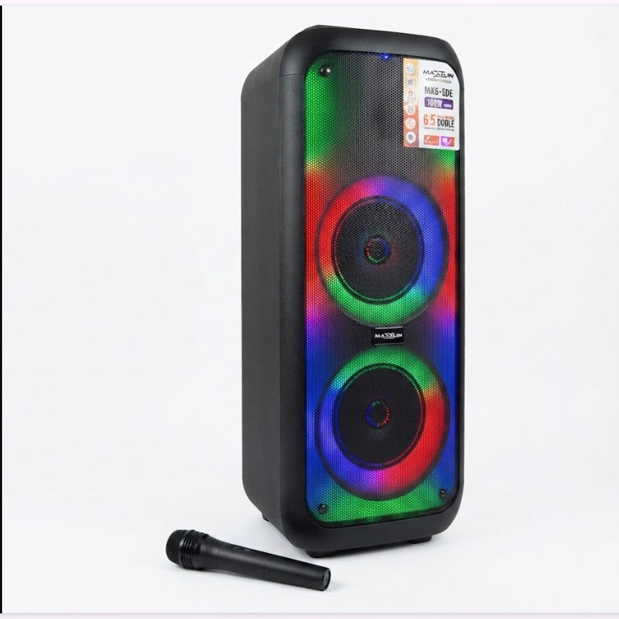 Cabina Maxlin MX6 Recargable 2x6.5"