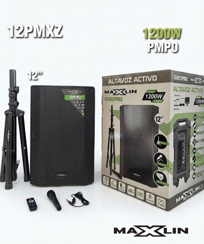 Cabina de Sonido Maxlin Cuadrada 12" CABI12P