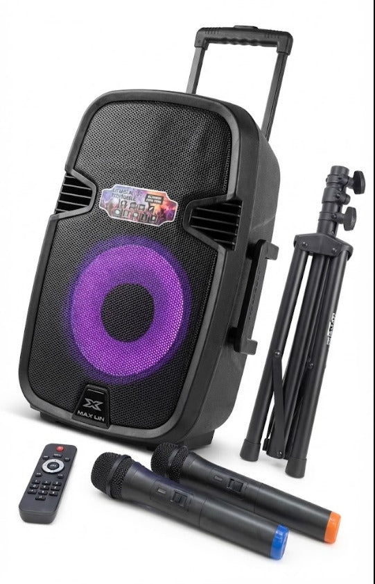 Cabina Maxlin 12" Recargable 520W