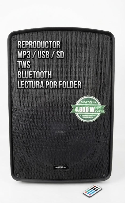 Cabina De Sonido Maxlin 15" Pro 1 CABI15PMXPRO