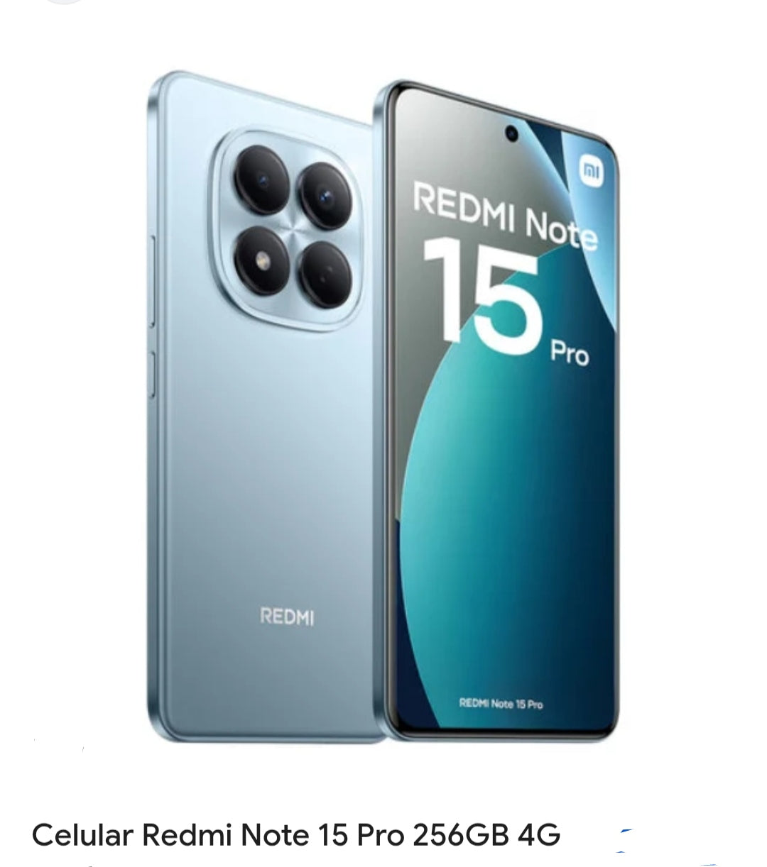 Celular Redmi Note 15 Pro 256 GB 8+8 GB RAM